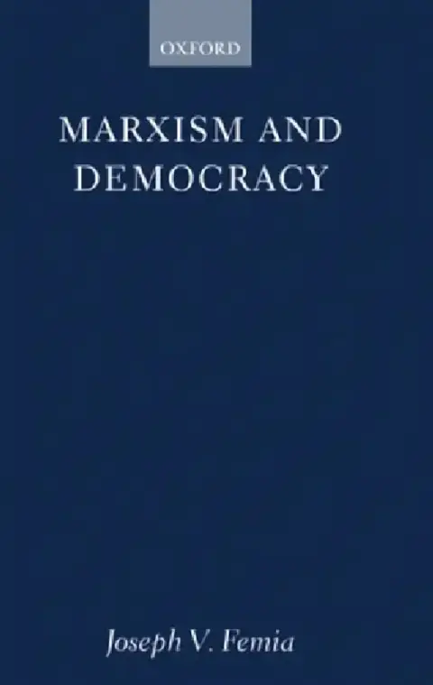 Cover of Marxism and Democracy