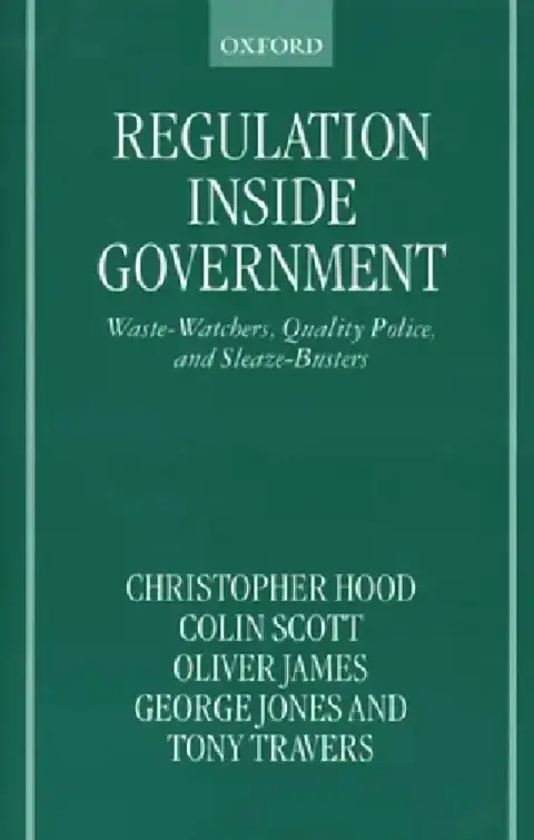 Cover of Regulation Inside Government