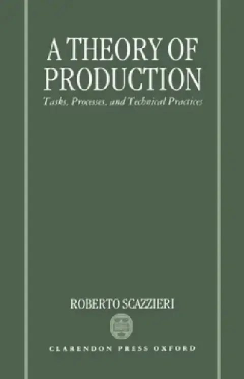 Cover of A Theory of Production