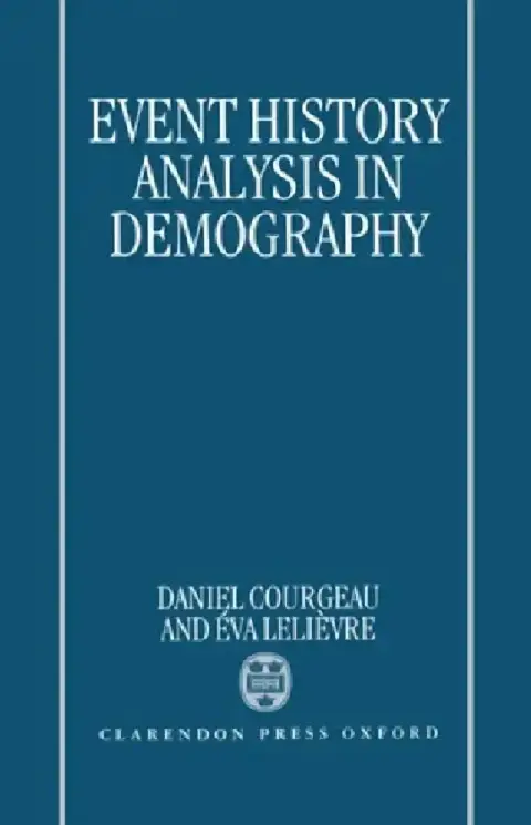 Cover of Event History Analysis in Demography