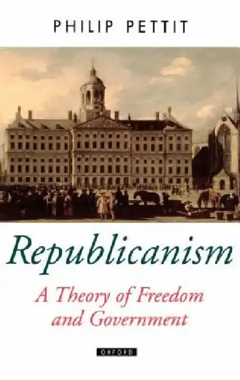 Cover of Republicanism a Theory of Freedom and Government