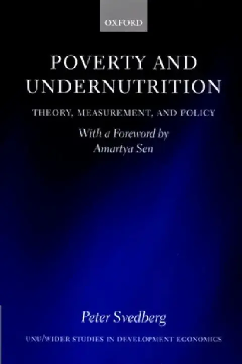 Cover of Poverty and Undernutrition