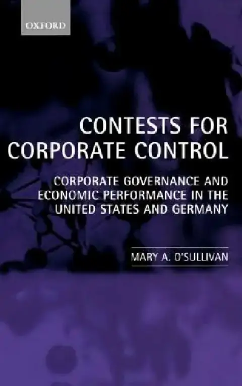 Cover of Contests for Corporate Control