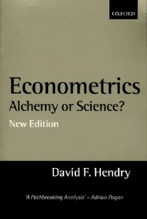 Cover of Econometrics
