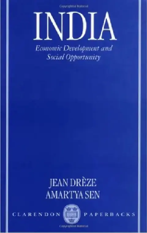 Cover of India Economic Development and Social Opportunity