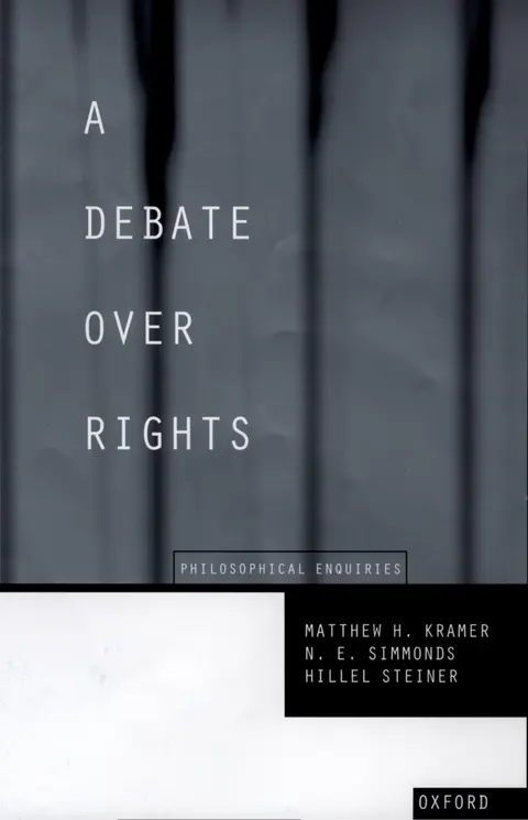 Cover of A Debate over Rights