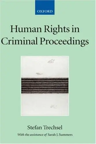 Cover of Human Rights in Criminal Proceedings