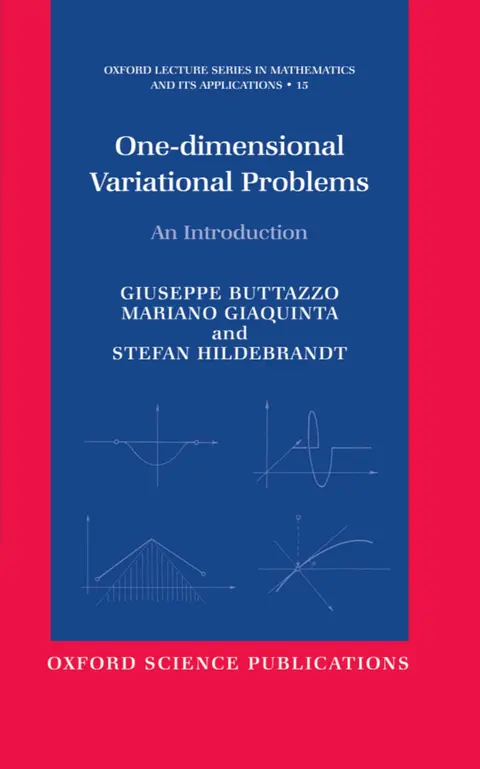 Cover of One-Dimensional Variational Problems