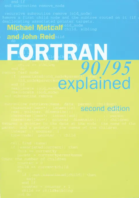 Cover of Fortran 90/95 Explained