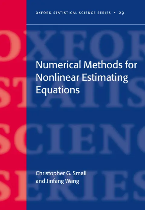 Cover of Numerical Methods for Nonlinear Estimating Equations