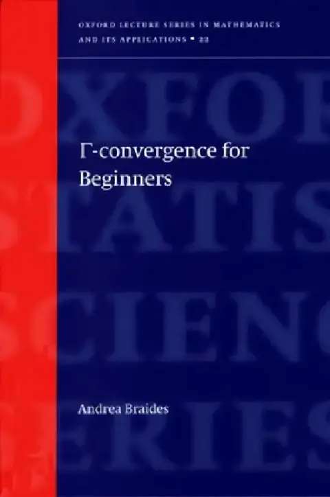 Cover of Gamma-Convergence for Beginners
