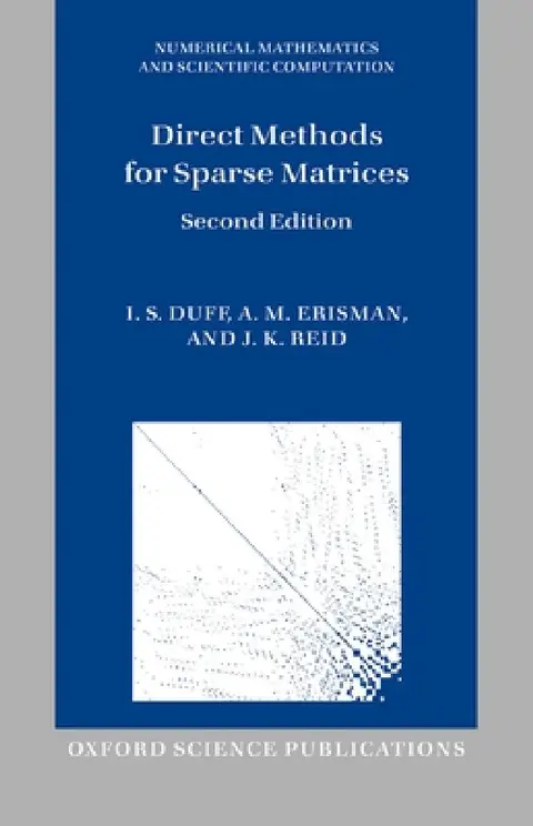 Cover of Direct Methods for Sparse Matrices