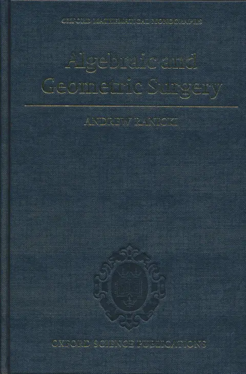 Cover of Algebraic and Geometric Surgery