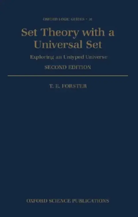 Cover of Set Theory with a Universal Set