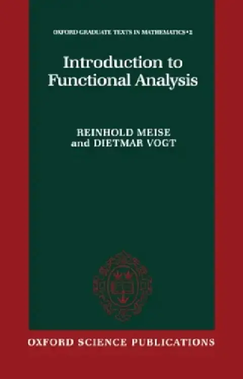 Cover of Introduction to Functional Analysis