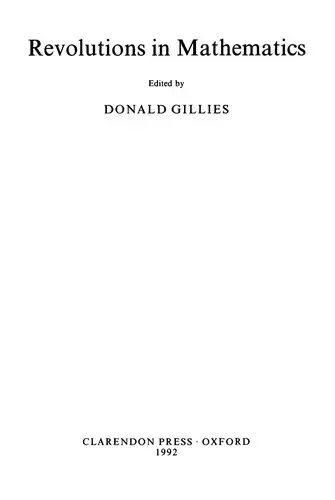 Cover of Revolutions in Mathematics
