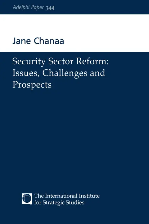 Cover of Security Sector Reform