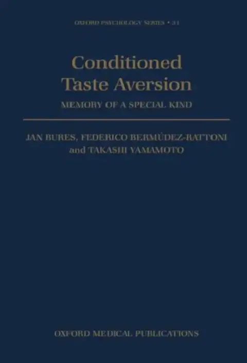 Cover of Conditioned Taste Aversion - Memory of a Special Kind