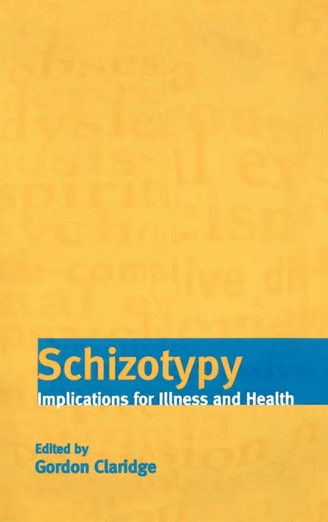 Cover of Schizotypy