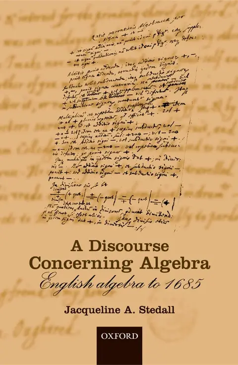 Cover of A Discourse Concerning Algebra