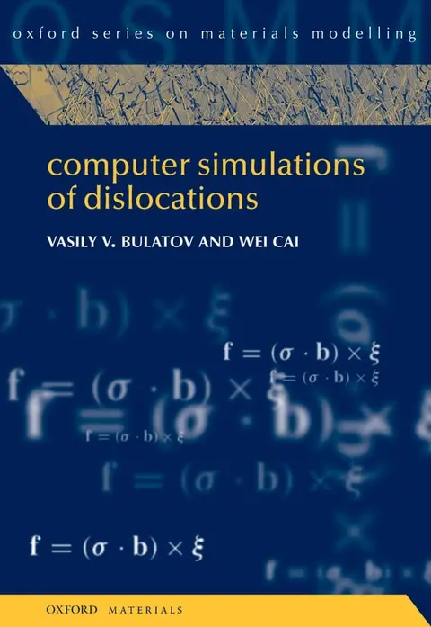 Cover of Computer Simulations of Dislocations