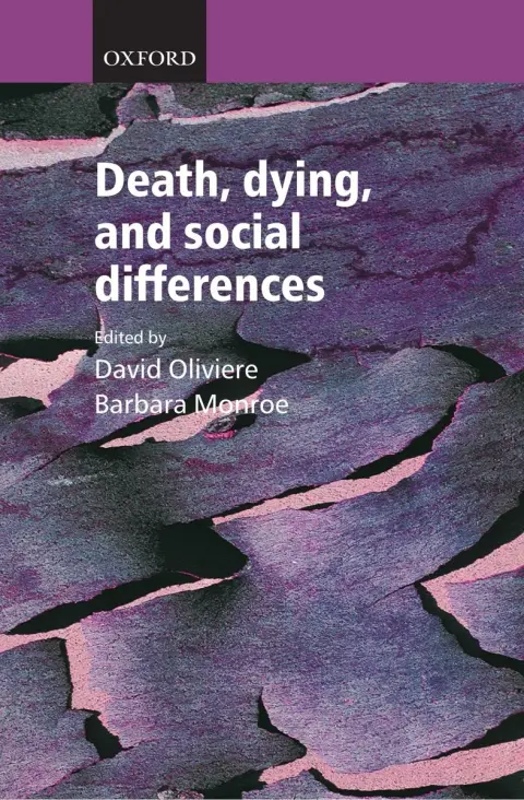 Cover of Death, Dying and Social Differences