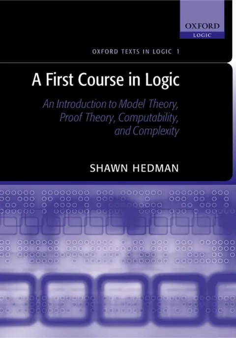 Cover of A First Course in Logic