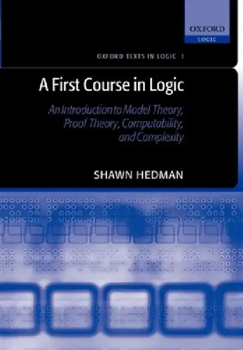 Cover of A First Course in Logic