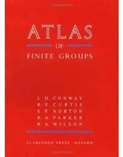 Cover of Atlas of Finite Groups