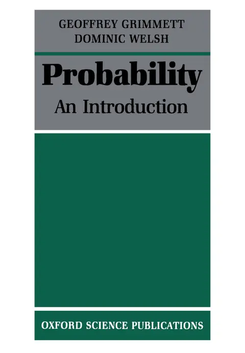 Cover of Probability