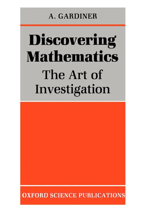 Cover of Discovering Mathematics