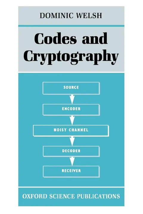 Cover of Codes and Cryptography