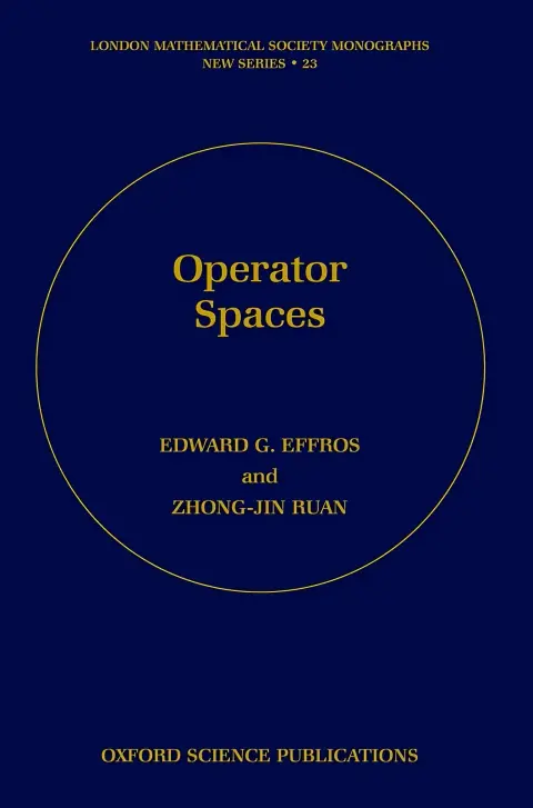 Cover of Operator Spaces