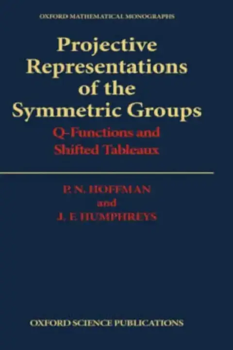 Cover of Projective Representations of the Symmetric Groups
