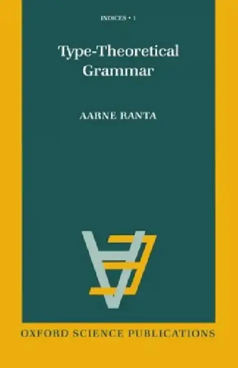 Cover of Type-Theoretical Grammar