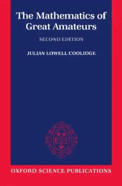 Cover of The Mathematics of Great Amateurs