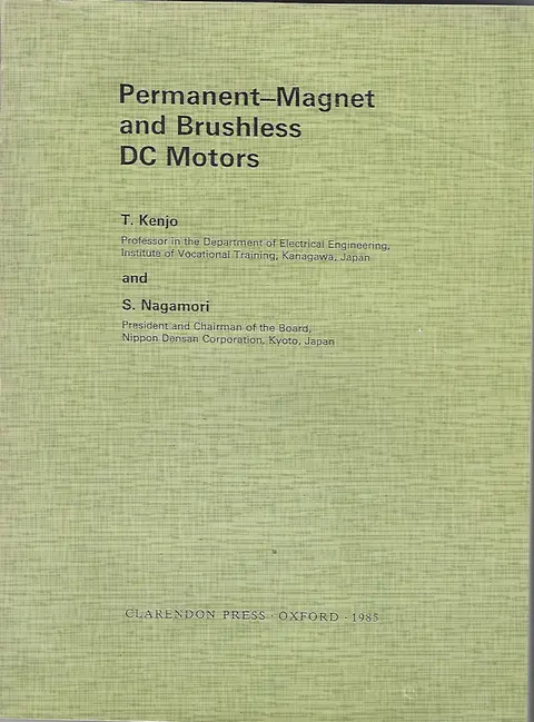 Cover of Brushless Direct Current Motors