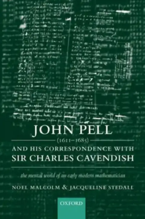 Cover of John Pell (1611-1685) and His Correspondence with Sir Charles Cavendish