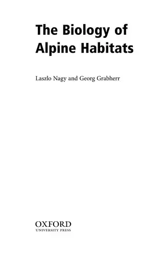 Cover of Biology of Alpine Habitats