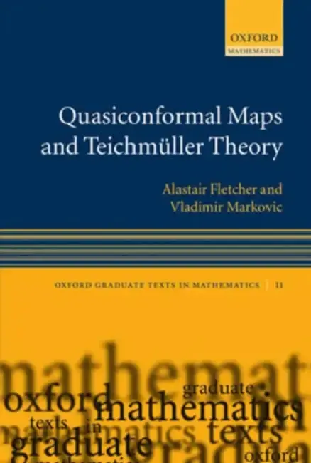 Cover of Quasiconformal Maps and Teichmüller Theory