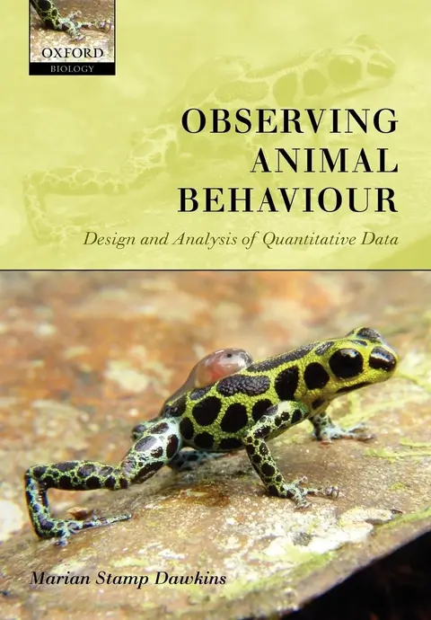 Cover of Observing Animal Behaviour