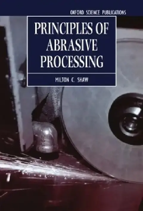 Cover of Principles of Abrasive Processing