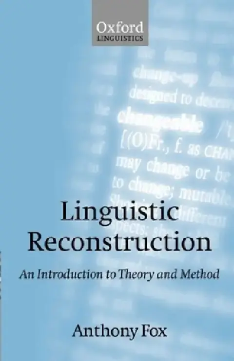 Cover of Linguistic Reconstruction