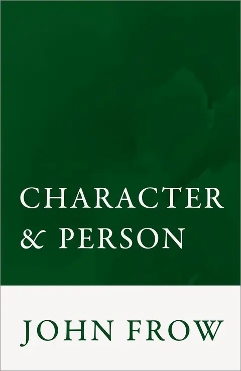 Cover of Character and Person