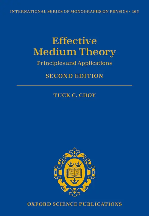 Cover of Effective Medium Theory