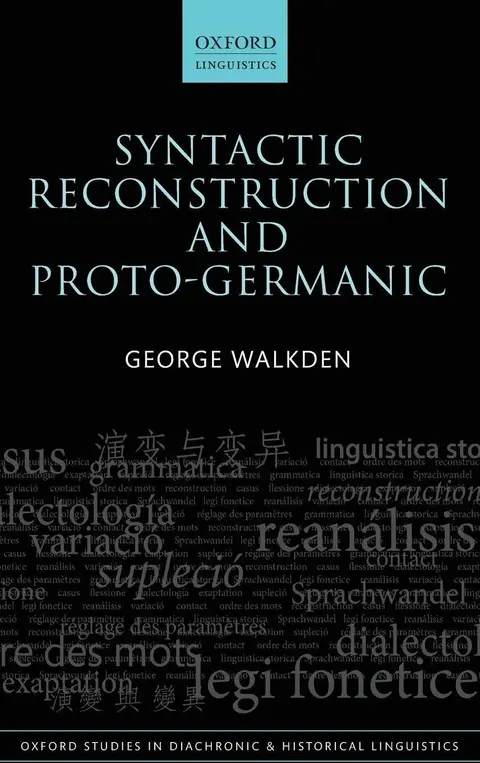 Cover of Syntactic Reconstruction and Proto-Germanic