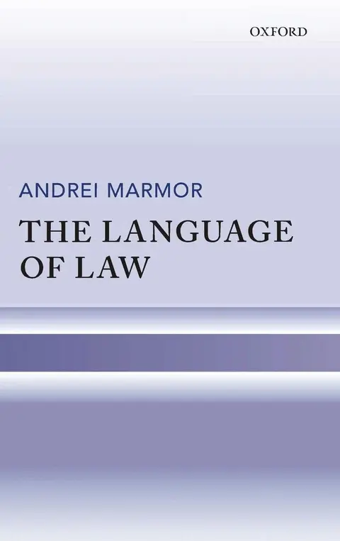Cover of The Language of Law