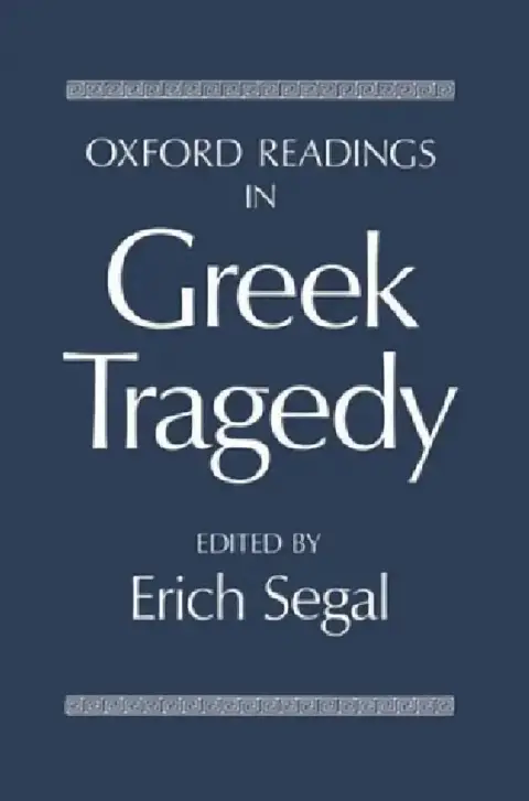 Cover of Oxford Readings in Greek Tragedy