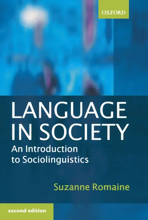 Cover of Language in Society