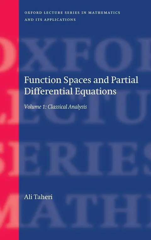 Cover of Function Spaces and Partial Differential Equations